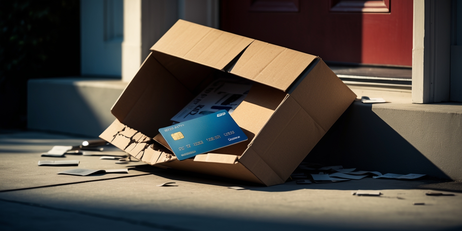 credit card chargeback for stolen package